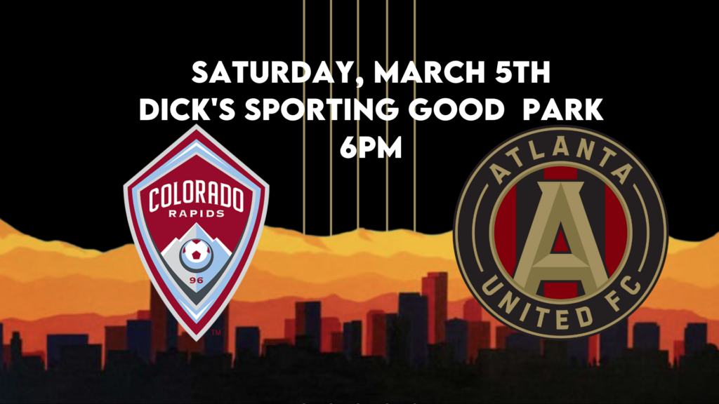 AtlUtd @ Colorado Rapids – Away Tickets